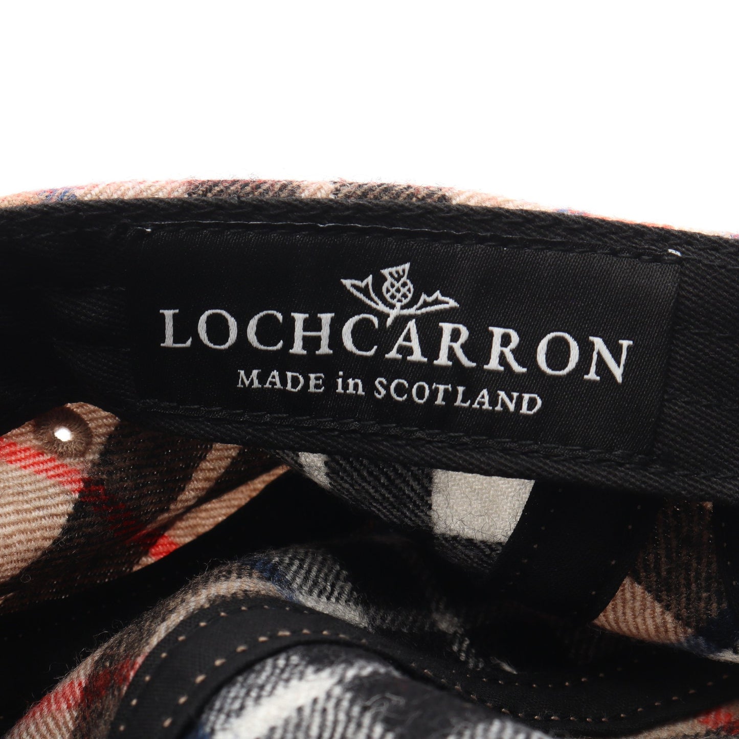 Lochcarron Camp Cap チェック柄 キャップ ウール ベージュ マルチカラー シュプリーム