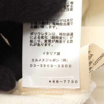 CHAINE D'ANCRE シェーヌダンクル スウェットシャツ コットン ホワイト ブラウン エルメス