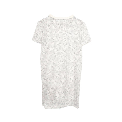 BOLDUC AU CARRE ボルデュック Tシャツ ワンピース コットン ホワイト エルメス