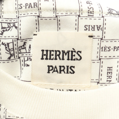 BOLDUC AU CARRE ボルデュック Tシャツ ワンピース コットン ホワイト エルメス