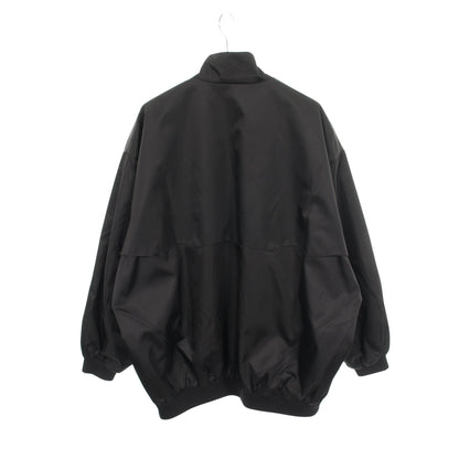Re-Nylon トライアングルロゴ ブルゾン ジャケット ナイロン ブラック プラダ