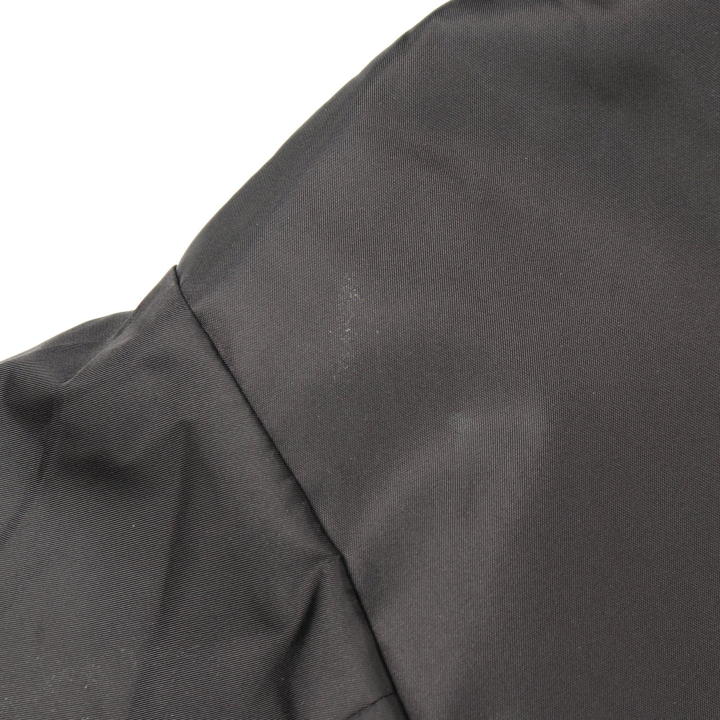 Re-Nylon トライアングルロゴ ブルゾン ジャケット ナイロン ブラック プラダ
