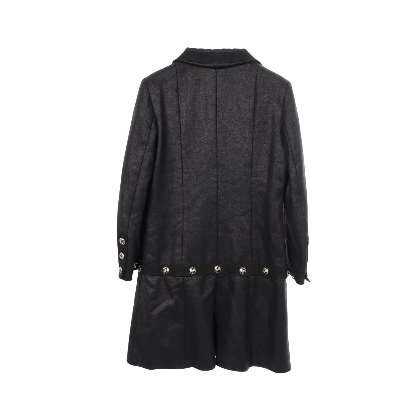 ココライン ジャケット コットン カシミヤ ブラック シャネル アウター CHANEL