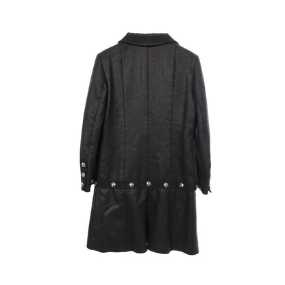 ココライン ジャケット コットン カシミヤ ブラック シャネル アウター CHANEL