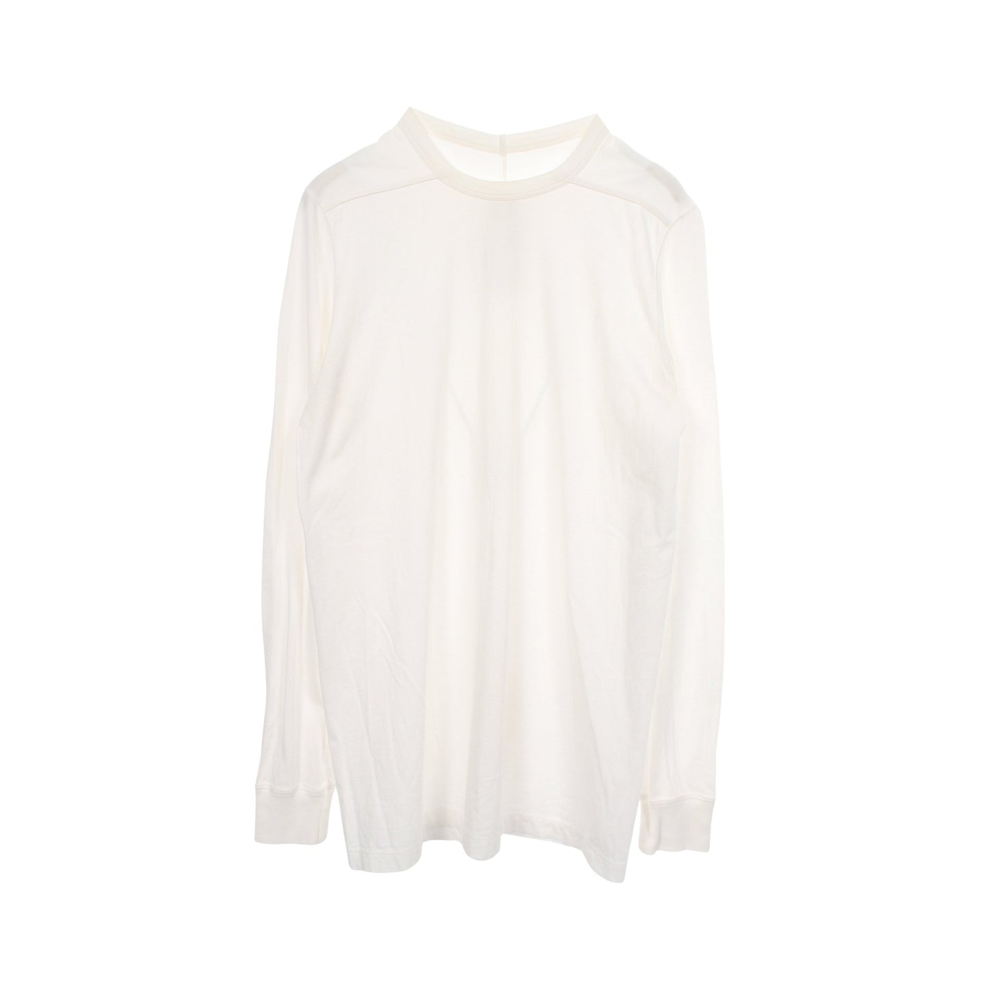 トップス 長袖Tシャツ コットン ホワイト リックオウエンス