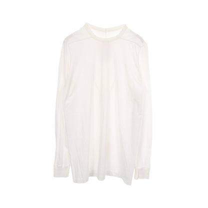トップス 長袖Tシャツ コットン ホワイト リックオウエンス