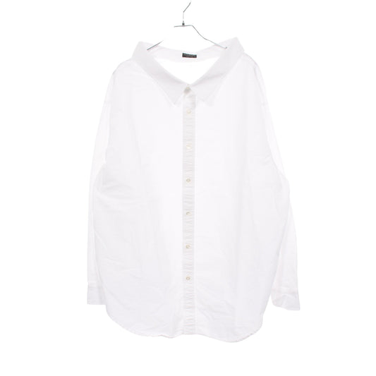 GARDE-ROBE 長袖 シャツ コットン ホワイト バレンシアガ トップス BALENCIAGA
