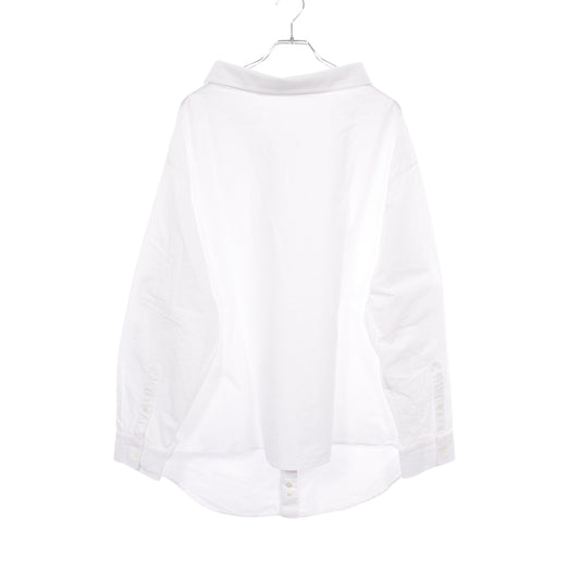 GARDE-ROBE 長袖 シャツ コットン ホワイト バレンシアガ トップス BALENCIAGA