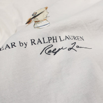 ポロベア 半袖Tシャツ コットン ホワイト マルチカラー ポロラルフローレン