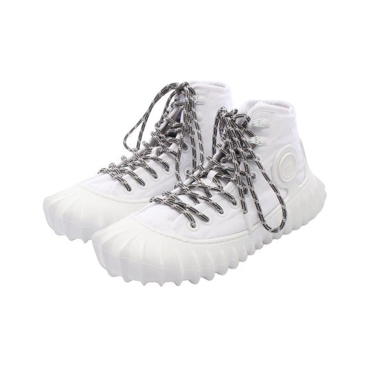 デンバー ハイカットスニーカー ファブリック ホワイト ボッテガヴェネタ シューズ BOTTEGA VENETA