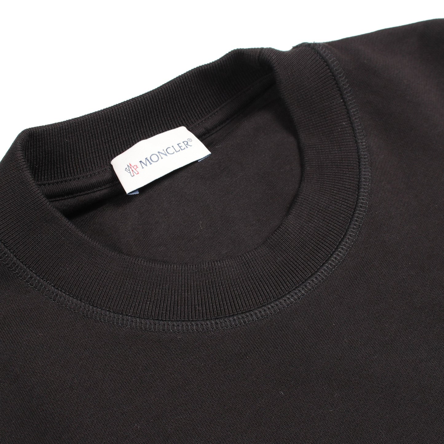 Genius × GENTLE MONSTER クルーネック スウェットシャツ コットン ブラック モンクレール