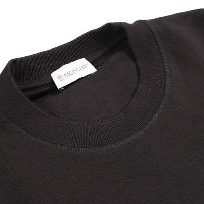 Genius × GENTLE MONSTER クルーネック スウェットシャツ コットン ブラック モンクレール