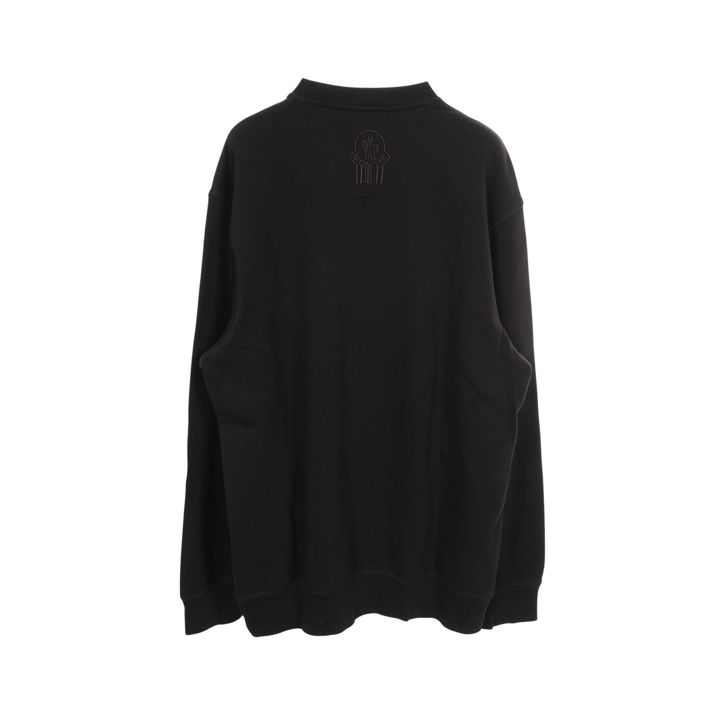 Genius × GENTLE MONSTER クルーネック スウェットシャツ コットン ブラック モンクレール
