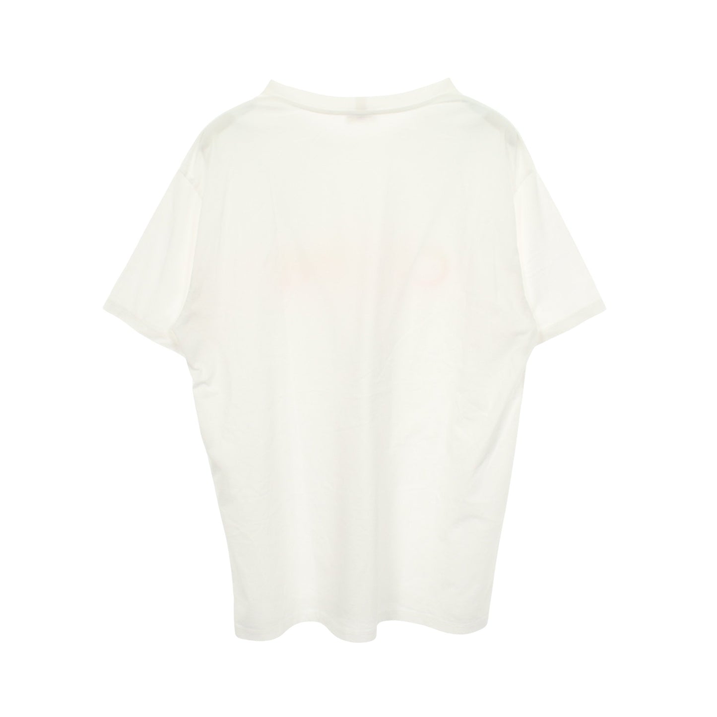 ロゴプリント クルーネック 半袖Tシャツ コットン ホワイト セリーヌ トップス CELINE