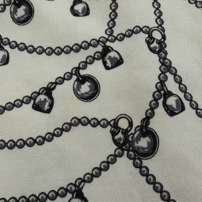 総柄 半袖Tシャツ コットン ホワイト エルメス トップス HERMES