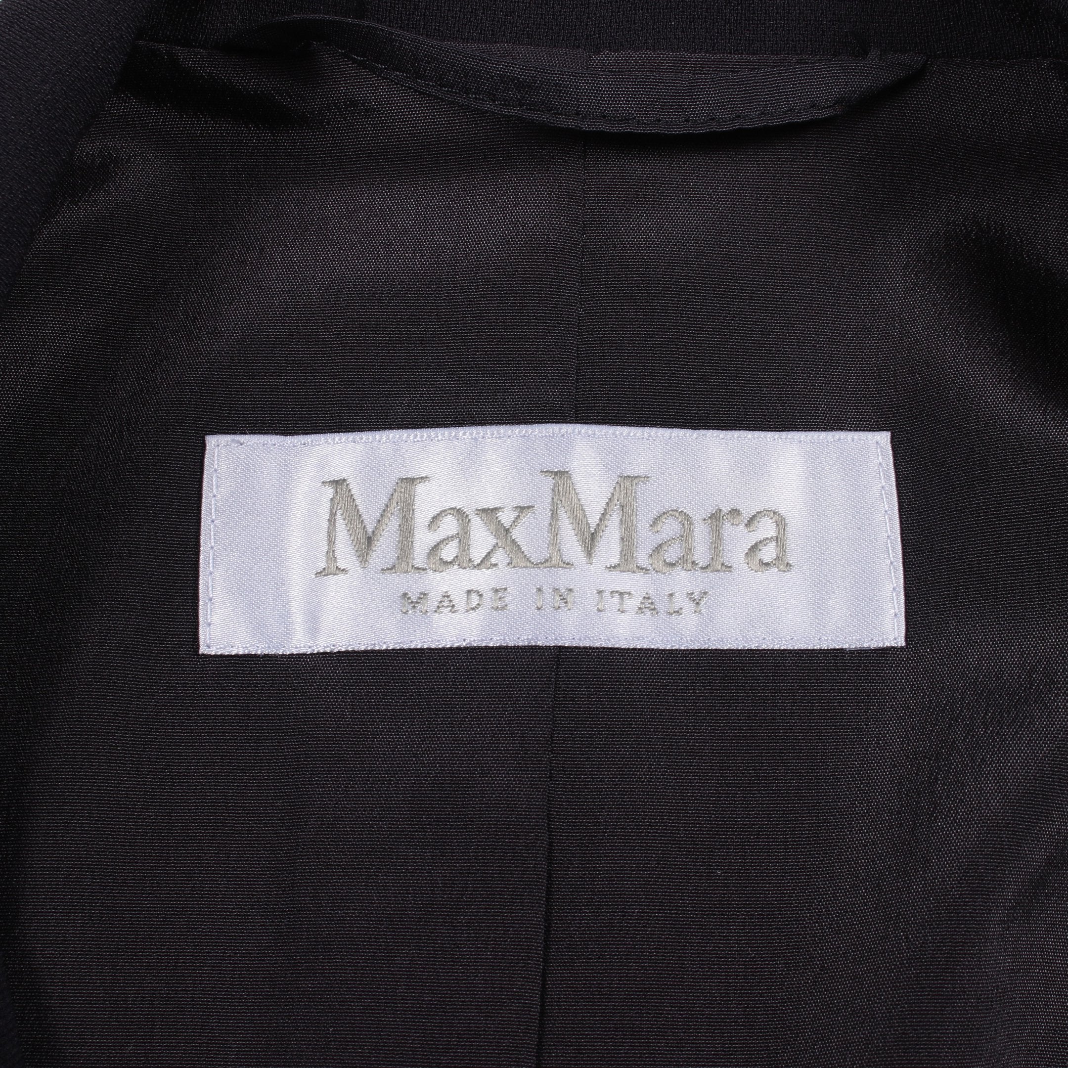 テーラードジャケット ネイビー ホワイト マックスマーラ – RECLO