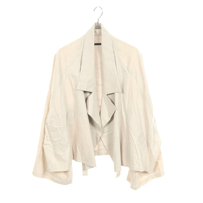 2WAY WIDE JACKET ジャケット コットン リヨセル リネン オフホワイト マイビューティフルランドレット
