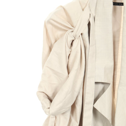 2WAY WIDE JACKET ジャケット コットン リヨセル リネン オフホワイト マイビューティフルランドレット