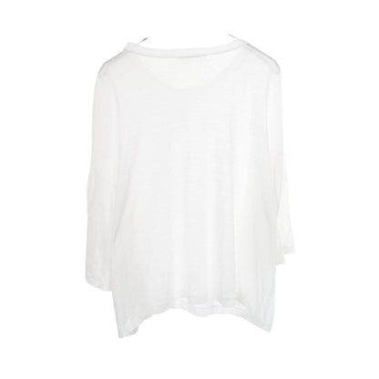 humming days 半袖Tシャツ リネン ホワイト ミナペルホネン トップス mina perhonen
