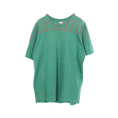 Upside Down Tee クルーネック 半袖Tシャツ コットン グリーン シュプリーム