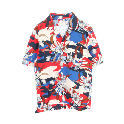 CAMICIA フローラル 総柄 半袖 シャツ コットン マルチカラー モンクレール