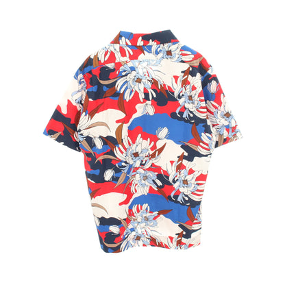 CAMICIA フローラル 総柄 半袖 シャツ コットン マルチカラー モンクレール