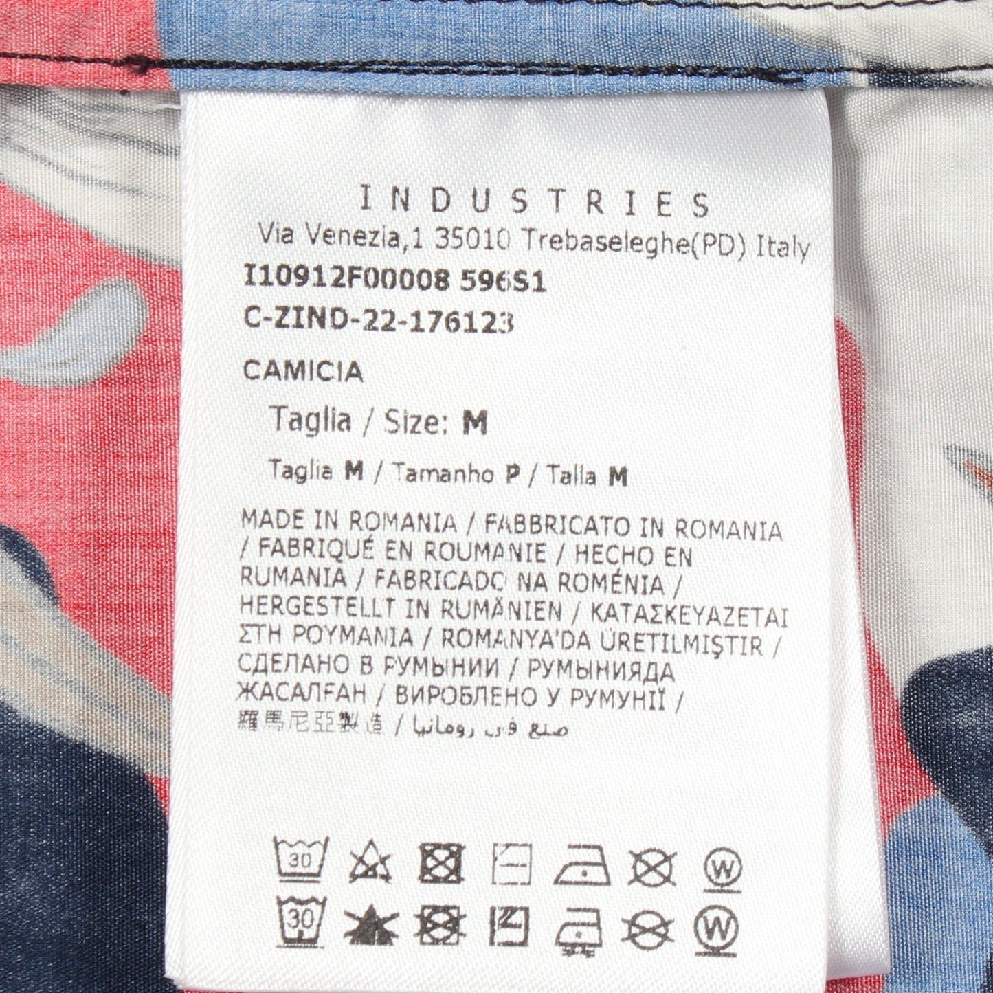 CAMICIA フローラル 総柄 半袖 シャツ コットン マルチカラー モンクレール