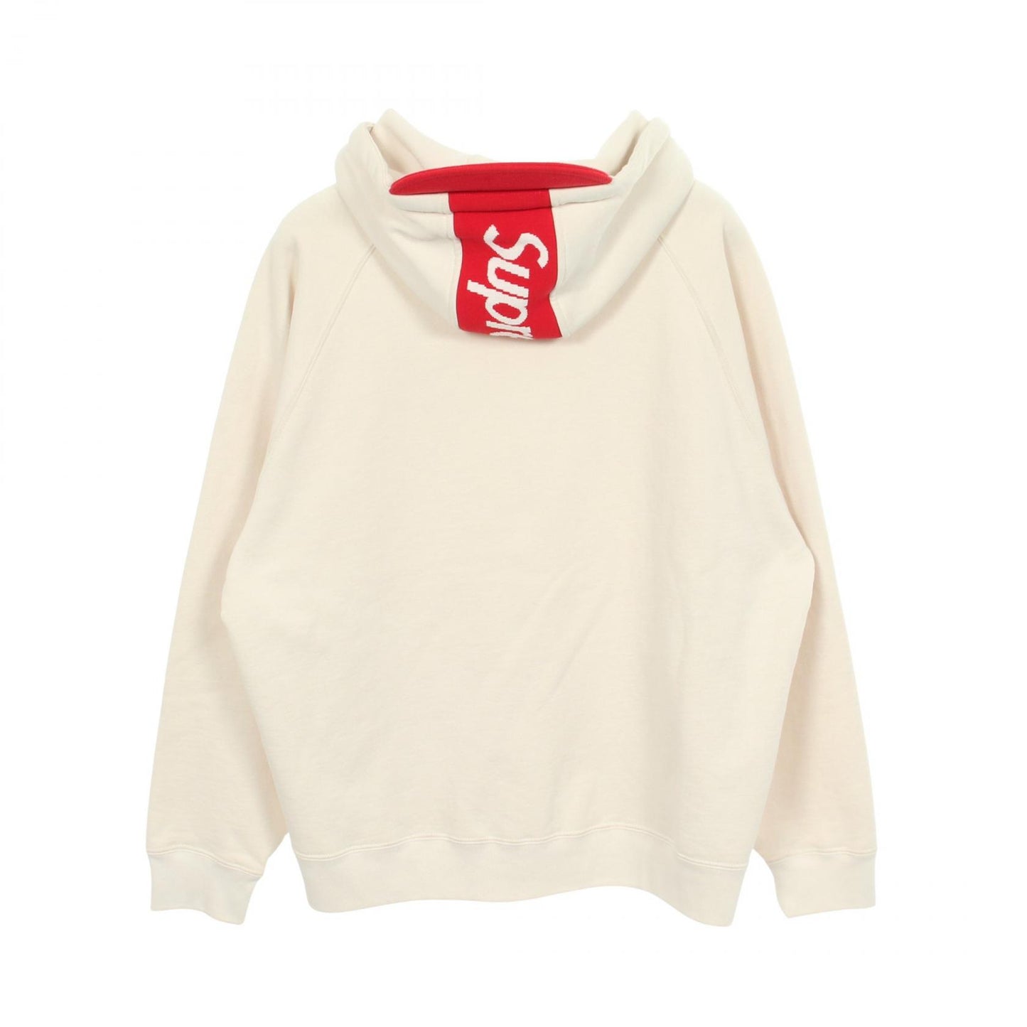 Brim Zip Up Hooded Sweatshirt 裏起毛 ジップアップパーカー コットン アイボリー レッド シュプリーム トップス Supreme