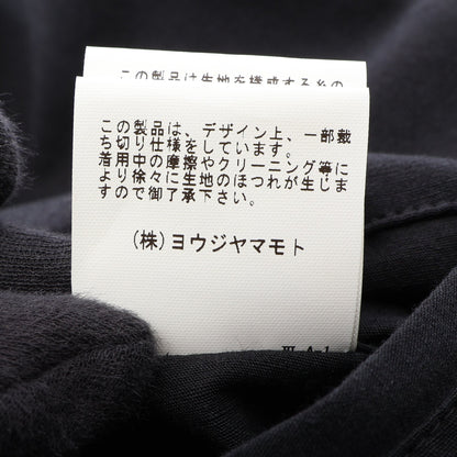 パッチワーク テーラードジャケット リネン コットン ブラック ベージュ ヨウジヤマモト