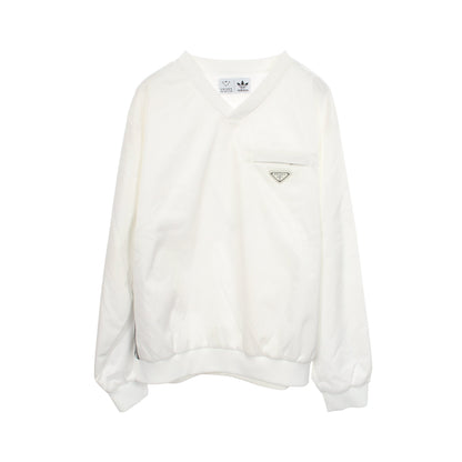 PRADA × adidas Re-Nylon トップス ナイロン ホワイト ブラック プラダ