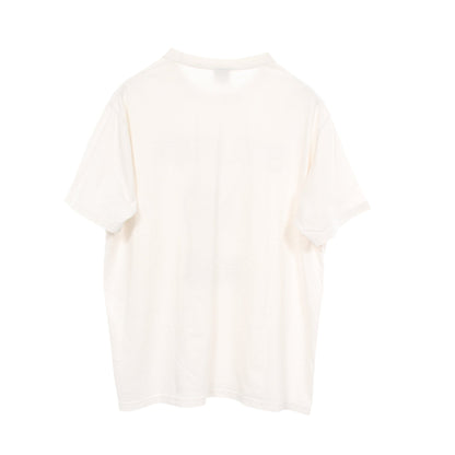STUSSY No4 Pigment Dyed Tee SSリンク X 半袖Tシャツ コットン ホワイト ブラック ステューシー
