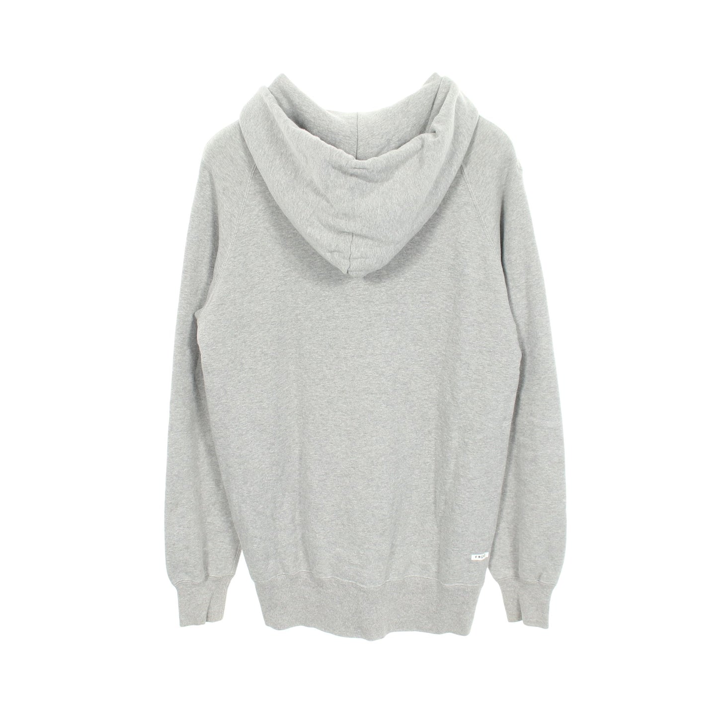 Sacai × Fragment Design ロゴプリント ジップアップパーカー コットン グレー サカイ