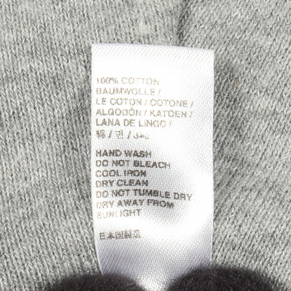 Sacai × Fragment Design ロゴプリント ジップアップパーカー コットン グレー サカイ