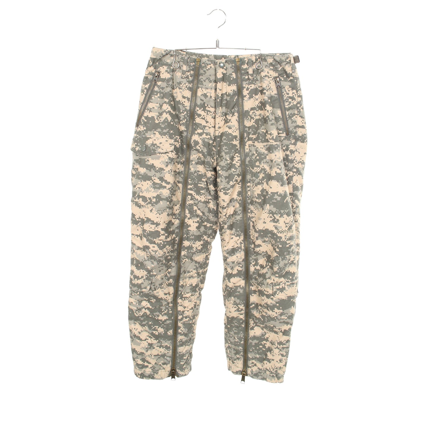 Supreme × ALPHA 23AW Cotton Twill Flight Pant カモフラージュ カーゴパンツ コットン グレーグリーン グレー ベージュ シュプリーム