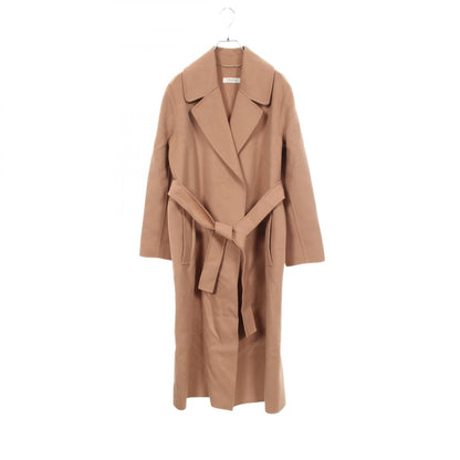 CUCITO A MANO ラップコート ガウンコート ウール ベージュ エスマックスマーラ アウター S Max Mara