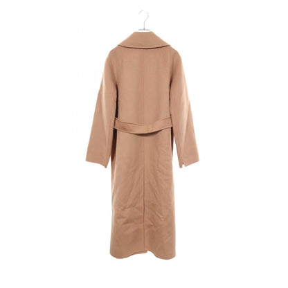 CUCITO A MANO ラップコート ガウンコート ウール ベージュ エスマックスマーラ アウター S Max Mara