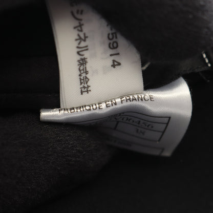 チェーンベルト付き セットアップ ウール ブラック 98P シャネル スーツ CHANEL