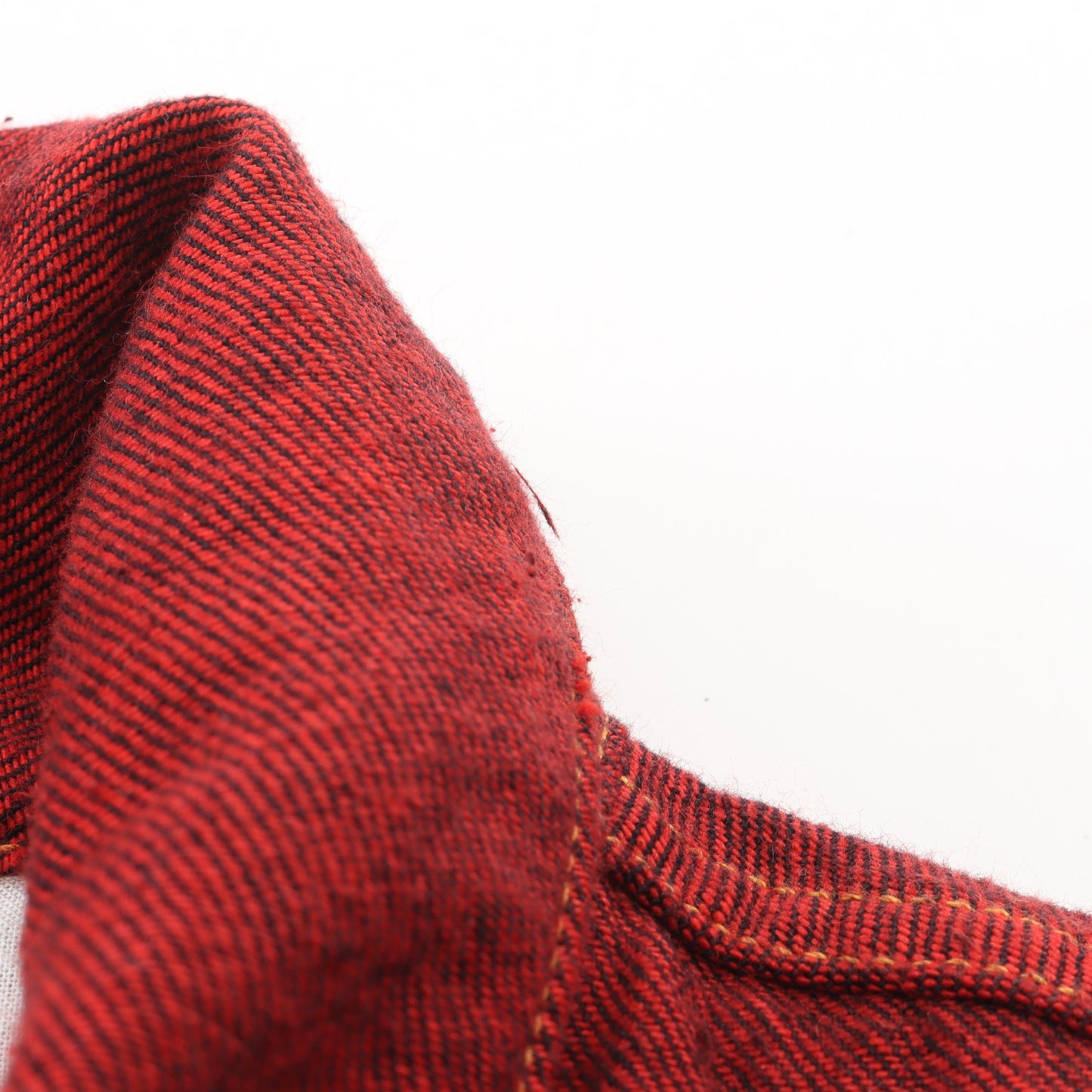 オープンスリーブ バックロゴ デニムジャケット コットン レッド エムエムシックスメゾンマルジェラ アウター MM6 MAISON MARGIELA