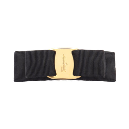 ヴァラリボン バレッタ GP ファブリック ブラック サルヴァトーレフェラガモ アクセサリー Salvatore Ferragamo