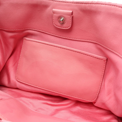 マテラッセ クリスタル 3WAY ハンドバッグ レザー ピンク ミュウミュウ バッグ miu miu