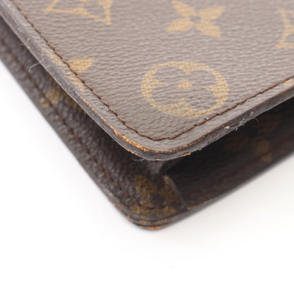 ポルトドキュマン セナトゥール モノグラム クラッチバッグ PVC レザー ブラウン ルイヴィトン バッグ LOUIS VUITTON