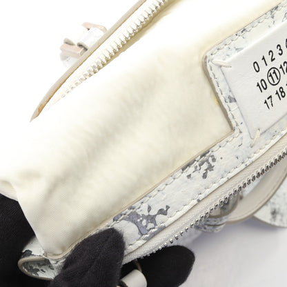 5AC ミニバッグ 2WAY ハンドバッグ レザー シルバー ホワイト メゾンマルジェラ11 バッグ Maison Margiela 11
