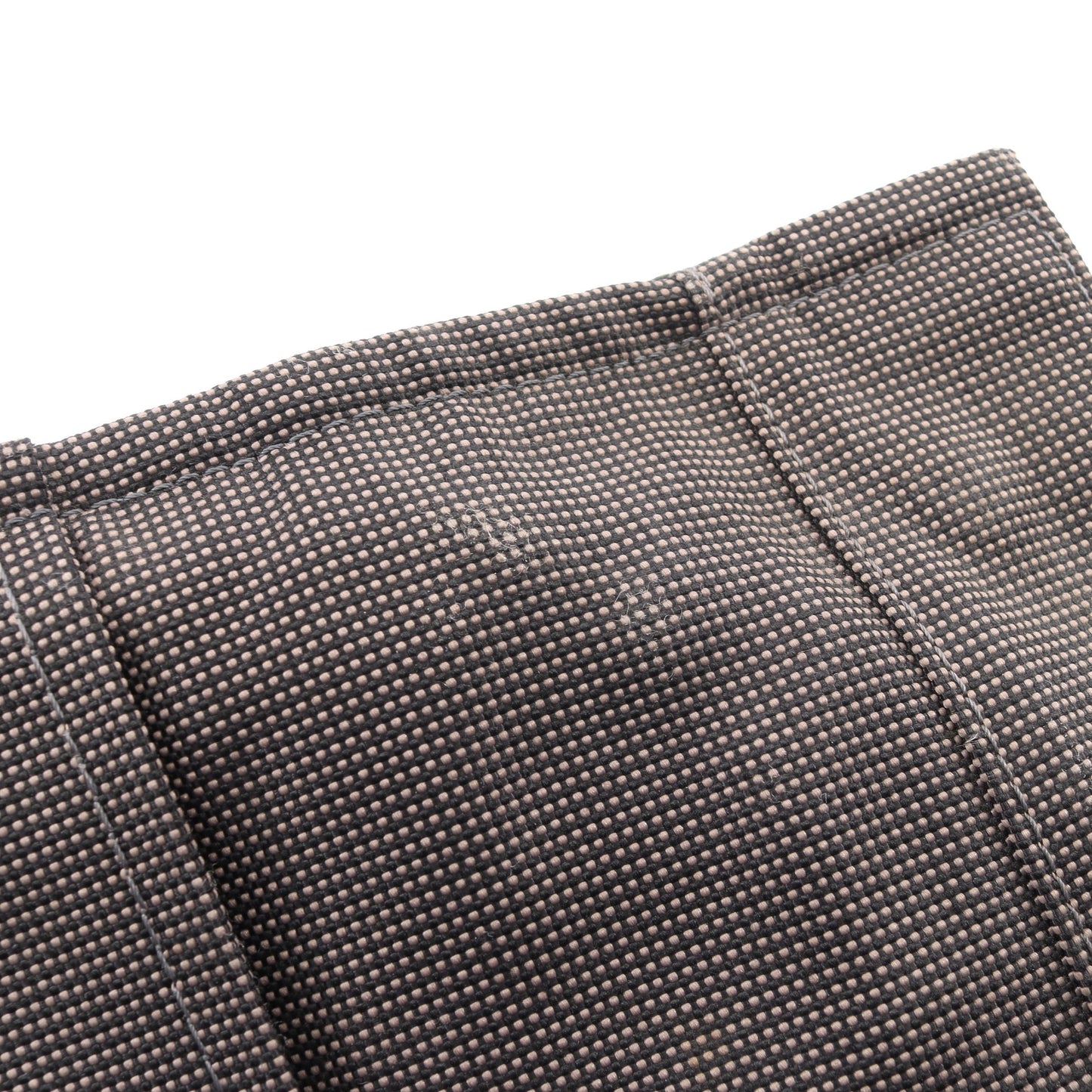 エールラインMM ハンドバッグ トートバッグ ナイロンキャンバス ダークグレー シルバー金具 エルメス バッグ HERMES