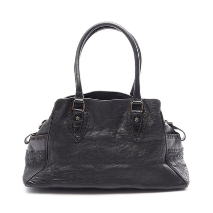 エトニコ ハンドバッグ レザー ブラック フェンディ バッグ FENDI