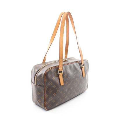 シテGM モノグラム ショルダーバッグ PVC レザー ブラウン ルイヴィトン バッグ LOUIS VUITTON