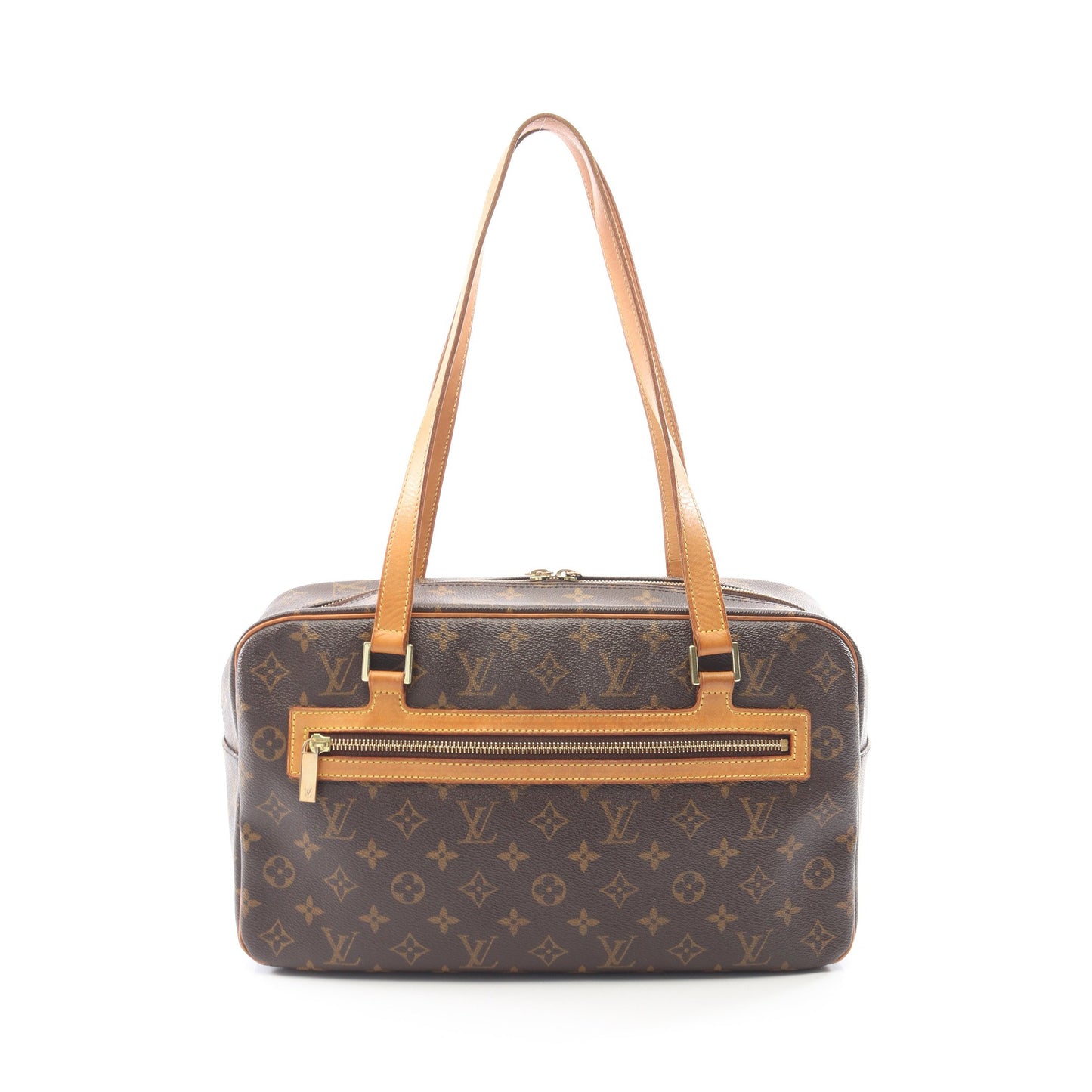 シテGM モノグラム ショルダーバッグ PVC レザー ブラウン ルイヴィトン バッグ LOUIS VUITTON