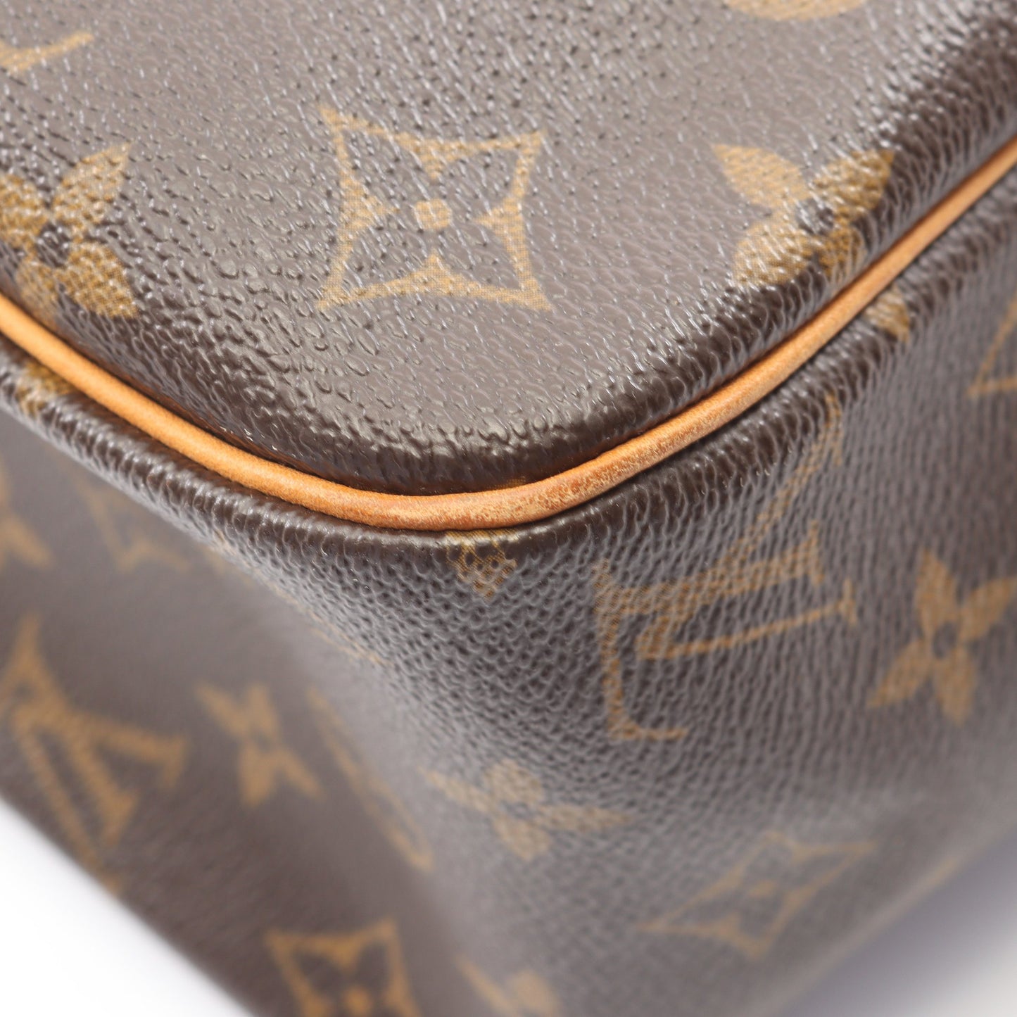 シテGM モノグラム ショルダーバッグ PVC レザー ブラウン ルイヴィトン バッグ LOUIS VUITTON