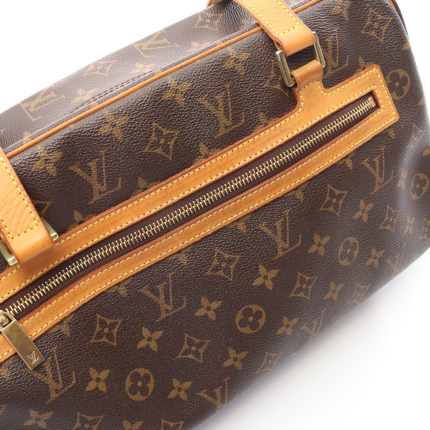 シテGM モノグラム ショルダーバッグ PVC レザー ブラウン ルイヴィトン バッグ LOUIS VUITTON