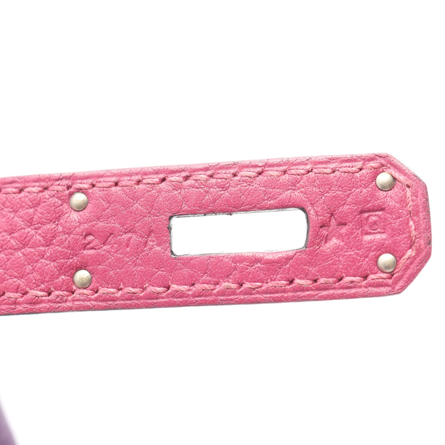バーキン35 アネモネ トスカ パーソナルオーダー ハンドバッグ トゴ パープル ピンクパープル シルバー金具 □Q刻印 エルメス