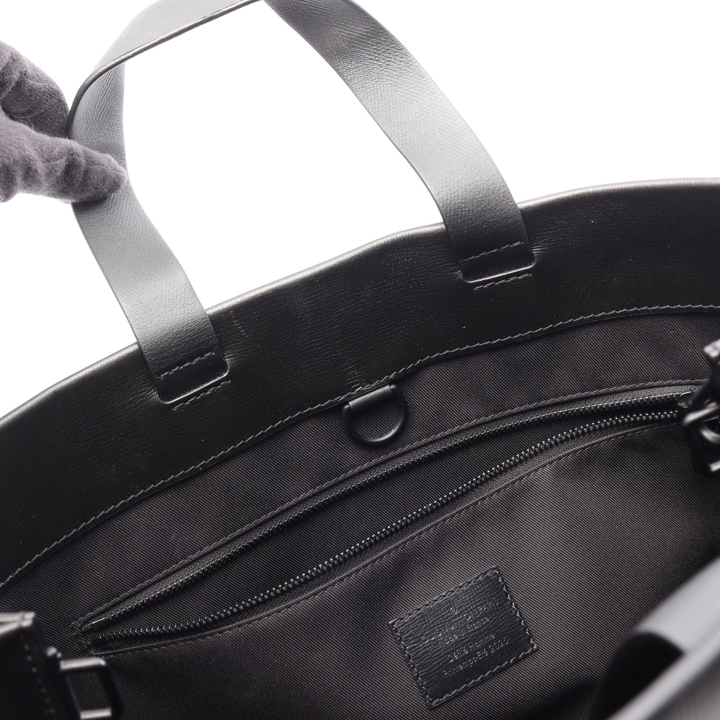 ショッパートートMM ノワール 2WAY ハンドバッグ トートバッグ レザー ブラック ルイヴィトン バッグ LOUIS VUITTON